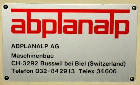 Abplanalp AG , Busswil - Switzerland